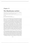 Hamiltonian Mechanics