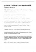 CSIA 300 Final Prep Exam Questions With Correct Answers