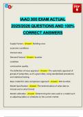 IAAO 300 EXAM ACTUAL 2025&sol;2026 QUESTIONS AND 100&percnt; CORRECT ANSWERS
