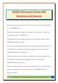 EGEE 102 Lesson 1 Exam 2025 Questions and Answers