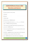 EGEE 102 Review Exam 1 2025 Questions and Answers