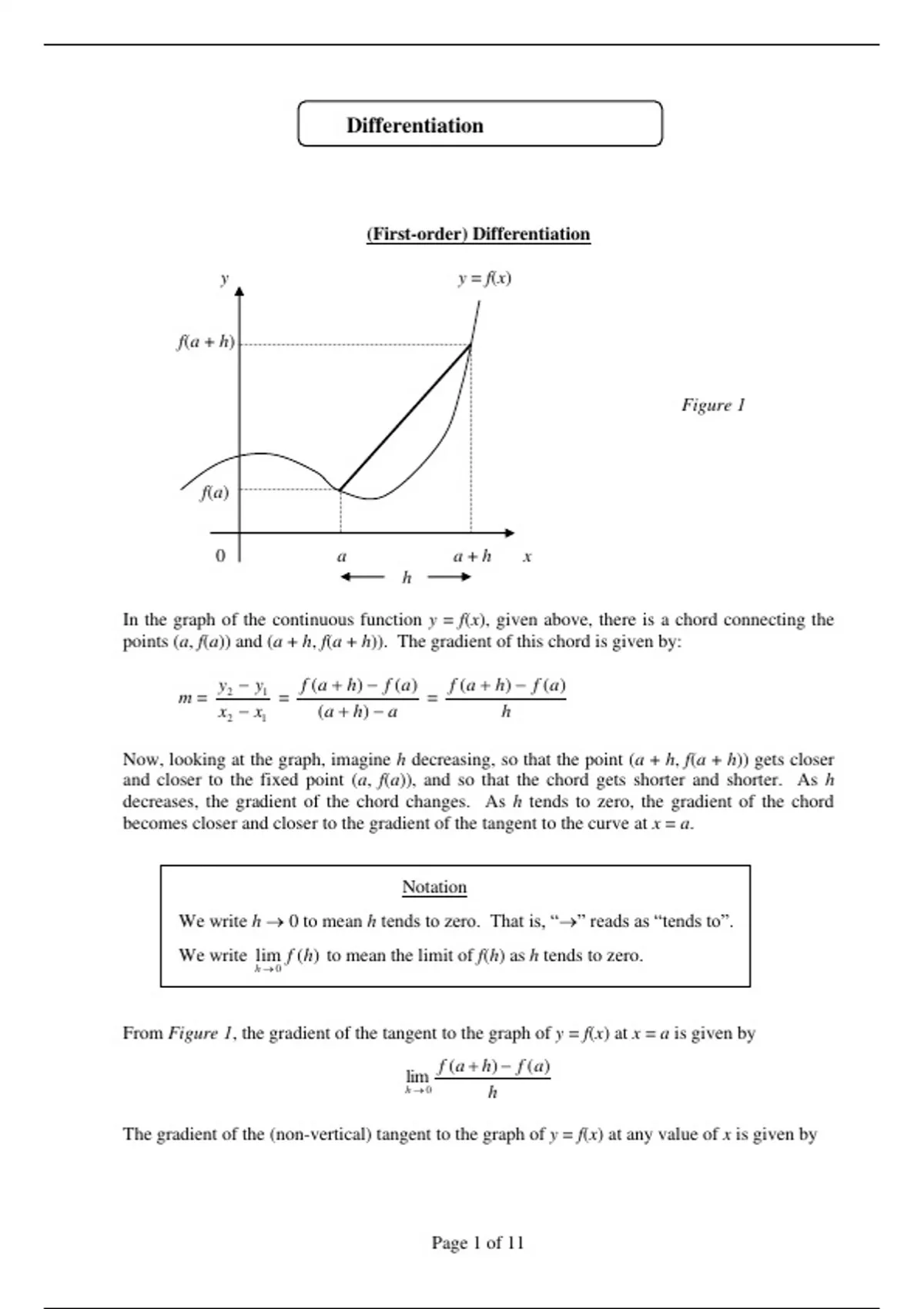 Differentiation & Trigonometry : Complete Notes, Examples, and ...