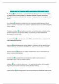 NURSING Skills Test 1 Questions with Complete Solutions 100&percnt; Solved&vert; Grade A&plus; 