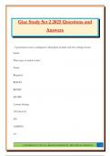 Giac Study Set 2 2025 Questions and Answers