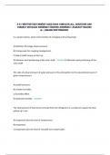 Z-51 Written Test Newest 2025&sol;2026 Complete All  Questions And  Correct Detailed Answers &lpar;Verified Answers&rpar; &vert;Already Graded  A&plus;&vert;&vert;Brand New Version&excl;&excl;