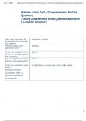 Exam &lpar;elaborations&rpar; Alabama Civics 