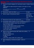 Building Codes - Final Exam Quiz Questions & Correct Answers