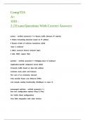 CompTIA A&plus; 1101 - 2&period;2 Exam Questions With Correct Answers&period;