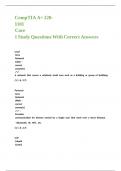CompTIA A&plus; 220-1101 Core 1 Study Questions With Correct Answers