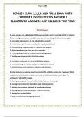 ECPI 164 EXAM 1&comma;2&comma;3&comma;4 AND FINAL EXAM WITH COMPLETE 350 QUESTIONS AND WELL ELABORATED ANSWERS JUST RELEASED THIS YEAR