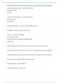 NUR 2407 PHARMACOLOGY FINAL EXAM NEWEST 2024 ALL 100 QUESTIONS AND CORRECT ANSWERS 