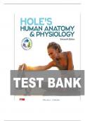 Test Bank for Hole&rsquo;s Human Anatomy and Physiology&comma; 16th Edition&comma; Charles Welsh&comma; Cynthia Prentice-Craver All Chapters Covered ISBN&colon;9781264262885 Newest Edition 2025 Instant Pdf Download
