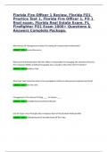 Florida Fire Officer 1 &lpar;FO1&rpar; Exam Prep &ndash; Complete 1000&plus; Question Review 2026