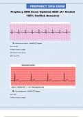 Prophecy EKG Exam Updated 2025 &lpar;A&plus; Graded 100&percnt; Verified Answers&rpar;