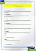 WJEC RS GCSE &colon; Relationships Questions  and   Verified Answers