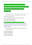 Florida Plans Examiner Licensing Exam Test  Questions And Correct Answers &lpar;Verified Answers&rpar;  Plus Rationales 2025&sol;2026 Q&A &vert; Instant  Download Pdf