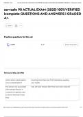 servsafe 90 ACTUAL EXAM &lpar;2025&rpar; 100&percnt;VERIFIED &vert;complete QUESTIONS AND ANSWERS &vert; GRADED A&plus;&period;