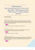 PHHA 430 final &lpar;Ch1&comma;2&comma;3&comma;4&comma;5&comma;6&comma;7&comma;8&comma;9&comma;10&comma;11&comma;12&comma;13&comma;14&comma;15&rpar; &lpar;New 2025 &sol; 2026 Update&rpar; Q & A &vert;  100&percnt; Correct &vert; A Grade &lpar;Verified Answers&rpar; 
