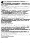 Exam &lpar;elaborations&rpar; NR 507&sol;NR 565 Advanced Pharmacology Fundamentals &lpar;NR565&rpar; 