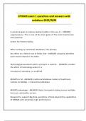 CPHIMS exam 1 questions and answers with solutions 2025&sol;2026