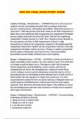 NUR 355 FINAL EXAM STUDY GUIDE