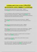 Aviation unit 4 test review UPDATED  QUESTIONS AND CORRECT ANSWERS