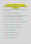 Intro to Aviation Exam 1 &lpar;Ch&period; 1-4&rpar;  UPDATED QUESTIONS AND CORRECT  ANSWERS