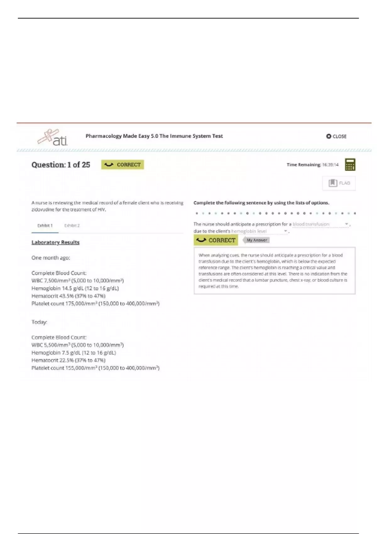 Pharmacology made easy 5 0 the immune system test ati pharmacology