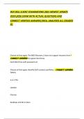 DSP DELL CLIENT FOUNDATIONS 2021 NEWEST UPDATE   20252026 EXAM WITH ACTUAL QUESTIONS AND   CORRECT VERIFIED ANSWERS&sol;WELL ANALYSED ALL GRADED A&plus; 
