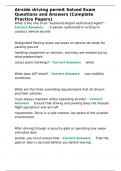 Airside driving permit Solved Exam Questions and Answers &lpar;Complete Practice Papers&rpar;