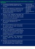 Building Systems Final Exam NYSID QUESTIONS & CORRECT ANSWERS