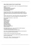 WGU D635 EXAM STUDY QUESTIONS