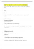 SSCP Test Questions and answers New 2025&sol;2026 