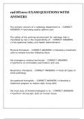 rad 105 nvcc EXAM QUESTIONS WITH ANSWERS