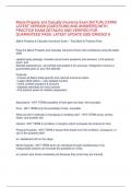 Maine Property and Casualty Insurance Exam &lbrack;ACTUAL EXAM&rsqb;   LATEST VERSION &lbrack;QUESTIONS AND ANSWERS&rsqb; WITH   PRACTICE EXAM DETAILED AND VERIFIED FOR   GUARANTEED PASS- LATEST UPDATE 2025 GRADED A