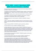 NFPA 1035 - Level 1 Questions With 100&percnt; Correct Answers &vert; Verified