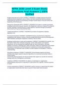 NFPA 1035 Level 2 Exam Study Questions And Answers &vert; 100&percnt; Verified