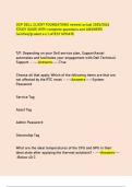 DSP DELL CLIENT FOUNDATIONS newest actual 2025&sol;2026  STUDY GUIDE WITH complete questions and ANSWERS &vert;verified&sol;graded a&plus;&sol; LATEST UPDATE