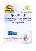 LJU4801 Assignment 1 &lpar;COMPLETE ANSWERS&rpar; Semester 2 2025 &ndash; DUE 20 August 2025&semi;100&percnt; trusted &comma;comprehensive and complete reliable solution with clear explanation