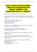 MPJE NY FINAL EXAM 2025 NEWEST COMPLETE EXAM QUESTIONS AND CORRECT ANSWERS&vert;&vert;100&percnt; GUARANTEED PASS&vert;&vert;A&plus; GRADED&excl;&excl;&excl;