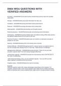 D664 WGU QUESTIONS WITH VERIFIED ANSWERS