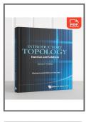 Solutions Manual &ndash; Introductory Topology&colon; Exercises and Solutions &lpar;2017&rpar; by Mohammed Hichem Mortad &vert; Complete Worked Solutions for All Problems