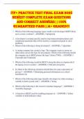 ITF&plus; Practice test FINAL EXAM 2025 NEWEST COMPLETE EXAM QUESTIONS AND CORRECT ANSWERS&vert;&vert;100&percnt; GUARANTEED PASS&vert;&vert;A&plus; GRADED&excl;&excl;&excl;