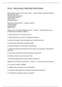 S130 - WILDLAND FIREFIGHTING EXAM