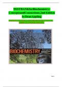 Test Bank for Biochemistry&colon; Concepts and Connections&comma; 2nd Edition &lpar;Appling&comma; 2019&rpar; Chapter 1-26 &vert; All Chapters