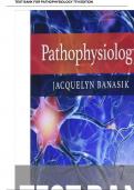 TESTBANK FOR PATHOPHYSIOLOGY 7th EDITION BY JACQUELYN L&period; BANASIK &vert;&vert; ISBN 9780323761550 &vert;&vert; ALL CHAPTERS INCLUDED 2025