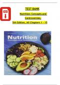 Nutrition&colon; Concepts and Controversies 16th Edition Test Bank - Complete Guide for Student Success