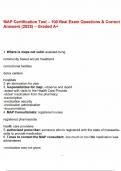 MAP Certification Test &ndash; 100 Real Exam Questions & Correct Answers &lpar;2025&rpar; &ndash; Graded A&plus;&period;pdf