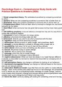 Psychology Exam 4 &ndash; Comprehensive Study Guide with Practice Questions & Answers &lpar;2025&rpar;&period;pdf