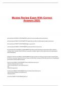 Mcoles Review Exam With Correct Answers 2025